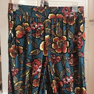 LOFT tropical design pants